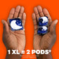Tide Power PODS White Laundry Detergent Pacs, 63 Count, Brilliant Whitening + Color Protect