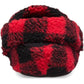 Crocs Unisex Classic Cozzzy Slipper Buffalo Plaid/Varsity Red/Black Mens 6, Womens 8 Medium