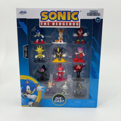 Jada Sonic The Hedgehog Nano Metalfigs Series 3 – Die-Cast Figure 12-Pack – Includes Sonic, Tails, Shadow Android & More Toys
