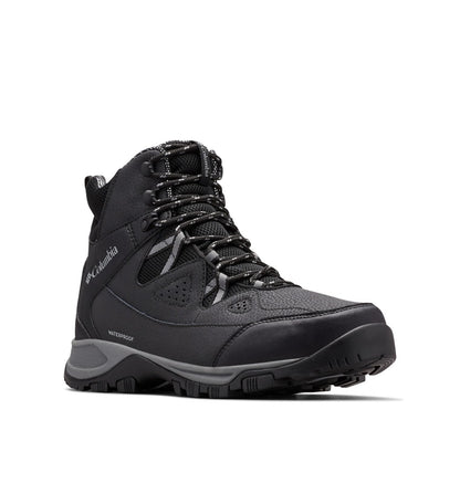Columbia Mens Liftop III Waterproof Snow Boot, Black/Titanium Grey Steel, 9.5
