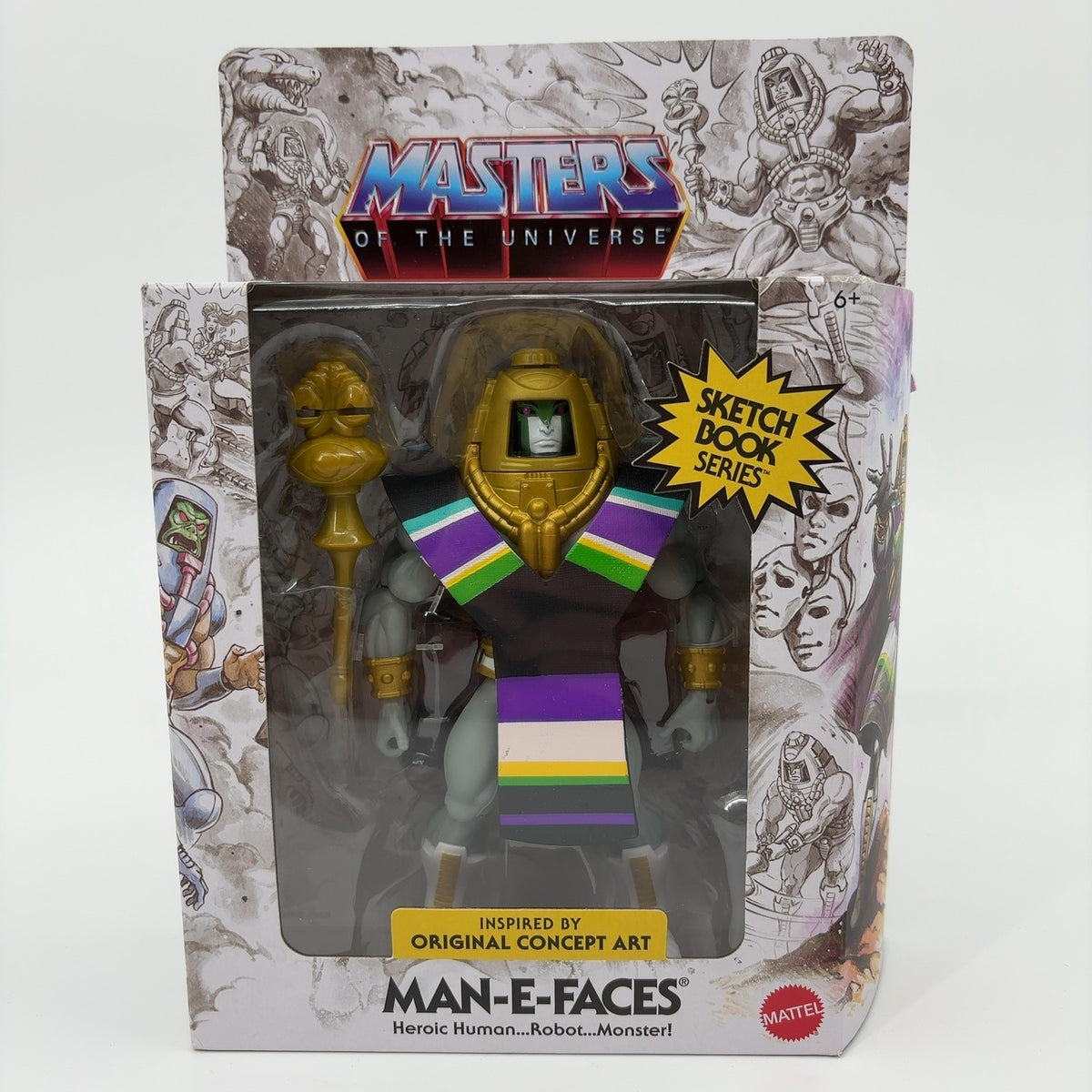 Masters of the Universe Sketchbook Series Man-E-Faces Action Figure