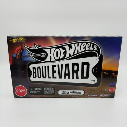 Hot Wheels Boulebird JFM00 25 Car Factory Set Vehicle Toy Mini Car, 25 Pack for Ages 3 and Up, Multi