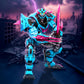 MrBeast Lab Platinum Series 6” Panther Battle Titan Collector Figure, Extreme Detailing, Premium Packaging, 35 Points of Articulation, Will You Discover A Legendary Titanium Panther? Styles May Vary