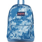 JanSport Right Pack Expressions Backpack – Main Compartment, 15-inch Padded Laptop Compartment, Side Water Bottle Pocket, Utility Pocket with Zippered Rain Flap, Denim Wash Blue