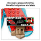 LEGO Editions Cristiano Ronaldo – Soccer Highlights - Building Set for Boys & Girls, Ages 10+ - Collectible Soccer Gift with Plaque - Kids Bedroom or Shelf Decor - 43012