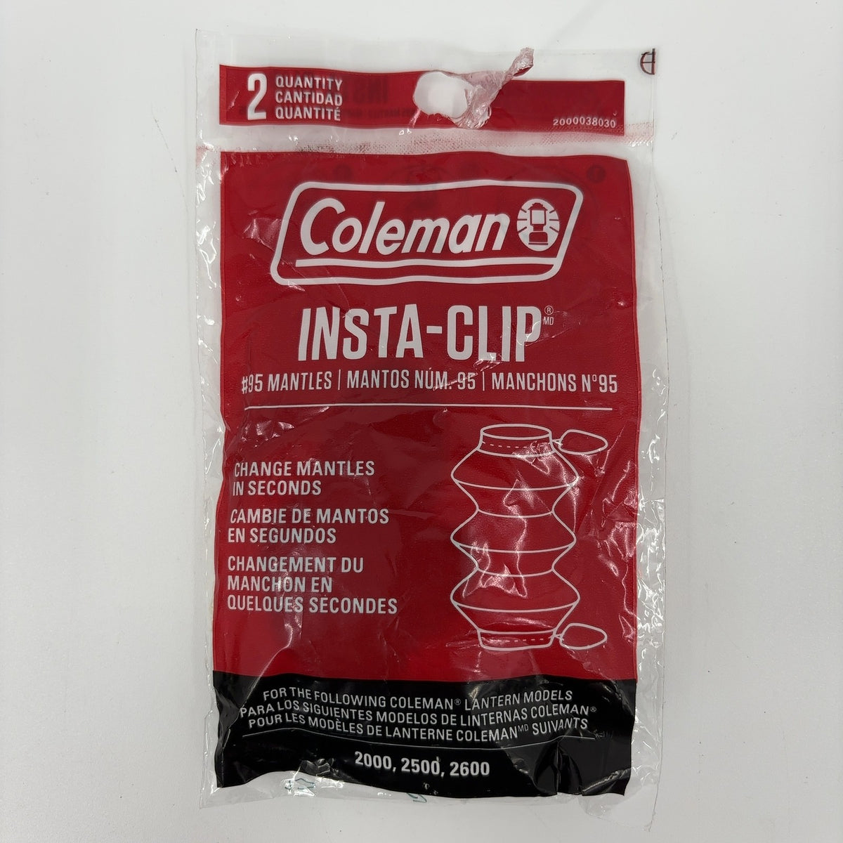 INSTACLIP Mantle Tube 2PK C012