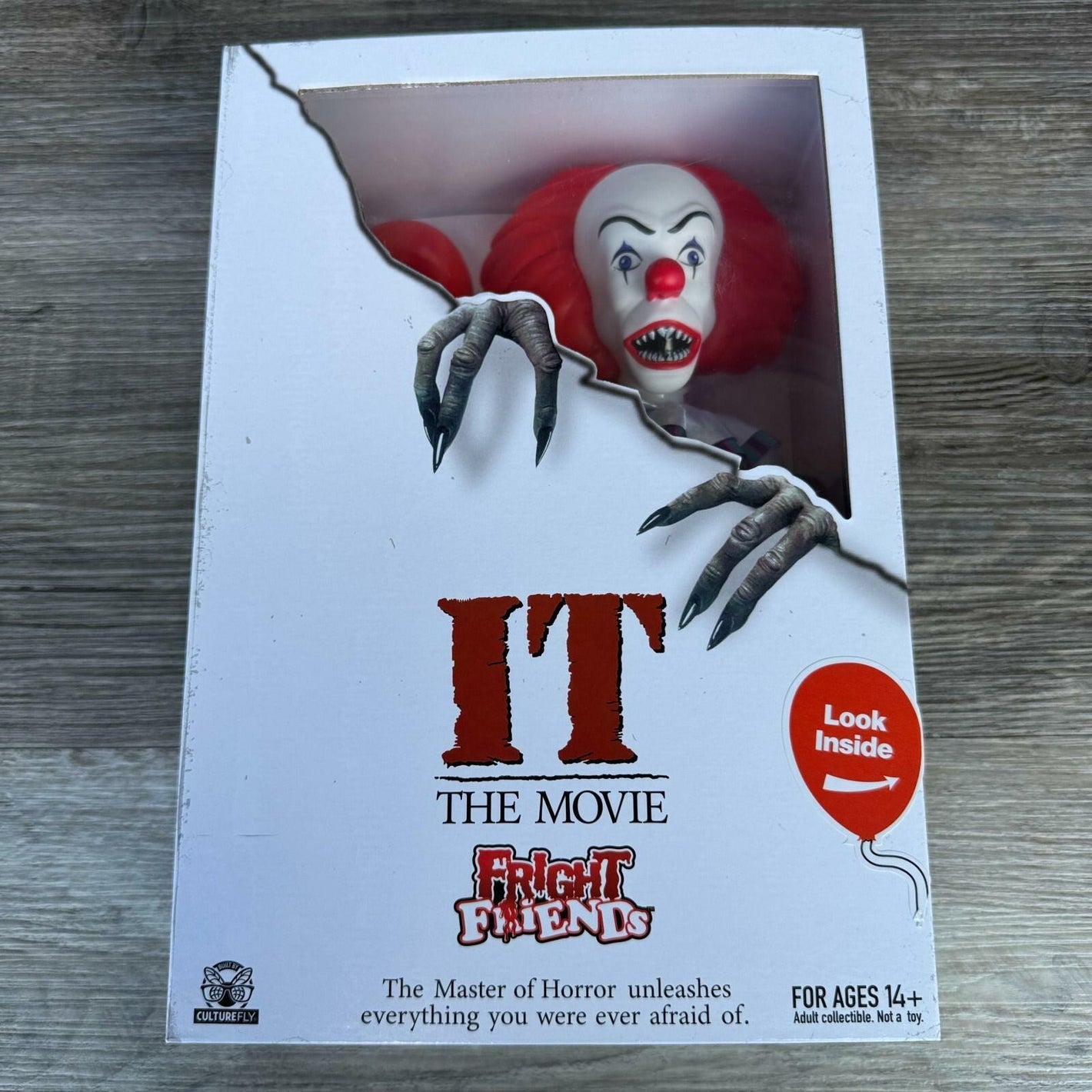 New 2025 Fright Friends IT Movie Pennywise Doll Clown Red Balloon Boat SS Georgi