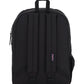 JanSport Cross Town Backpack 17" x 12.5" x 6" - Simple Bag for Everyone with 1 Main Compartment, Front Utility Pocket - Premium Class Accessories - Black