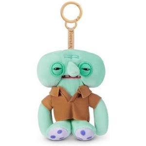 Fuggler SpongeBob 5-Inch Plush Keyring by ZURU, Funny Ugly Monster Bag Clip-on Stuffed Animal, Multiple Characters Available (Squidward)