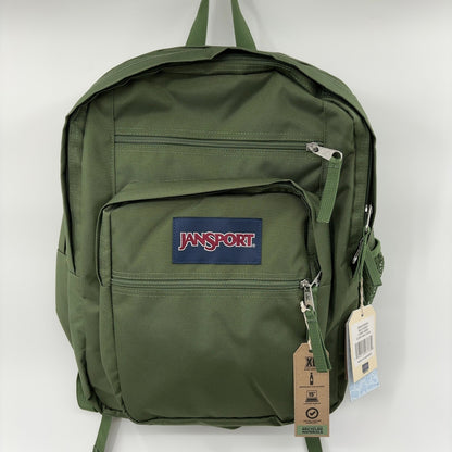 JanSport Laptop Backpack - Computer Bag with 2 Compartments, Ergonomic Shoulder Straps, 15” Laptop Sleeve, Haul Handle - Cargo Green