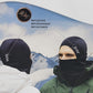 BULA Polartec Convertible Balaclava 4 in 1 - Hood Mask Neck Gaiter - Breathable, Durable and Non-Pilling 2-Pack (US, Alpha, Large, X-Large, Black)