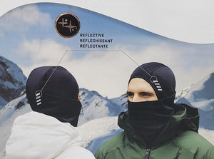 BULA Polartec Convertible Balaclava 4 in 1 - Hood Mask Neck Gaiter - Breathable, Durable and Non-Pilling 2-Pack (US, Alpha, Large, X-Large, Black)