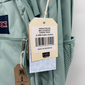 JanSport Laptop Backpack - Computer Bag with 2 Compartments, Ergonomic Shoulder Straps, 15” Laptop Sleeve, Haul Handle - Faded Sage