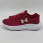 Under Armour Women's Charged Surge 4, (681) Shaded Fuchsia/Crimson Crest/White, 6, US