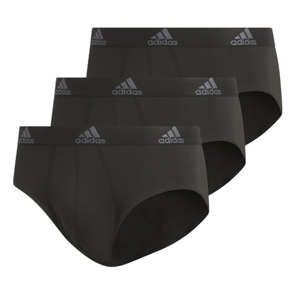 Performance Stretch Cotton Brief Underwear (3-Pack) Designed for Active Comfort and All Day wear.