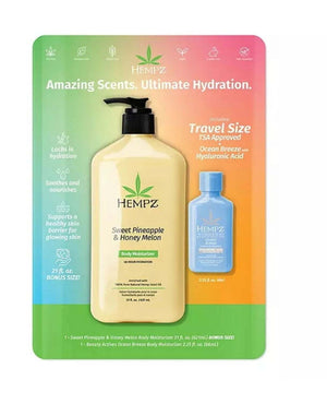 Hempz Hydrating Herbal Body Moisturizer Pack