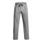 Under Armour Men's Rival Fleece Pants, (025) Castlerock Light Heather / / White, XX-Large