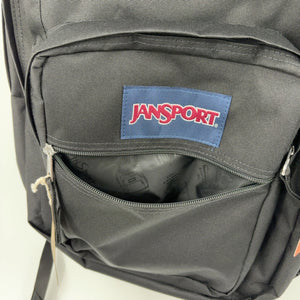 JanSport Laptop Backpack - Computer Bag with 2 Compartments, Ergonomic Shoulder Straps, 15” Laptop Sleeve, Haul Handle - Black