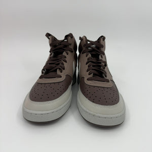 Nike Men's Court Vision Mid Next Nature Shoes, Baroque Brown/Light Bone-Mink Brown, 9