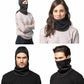 BULA Polartec Convertible Balaclava 4 in 1 - Hood Mask Neck Gaiter - Breathable, Durable and Non-Pilling 2-Pack (US, Alpha, Large, X-Large, Black)