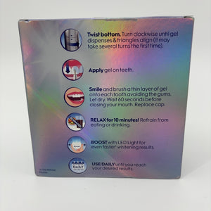 Crest 3DWhite Easy-to-Use Teeth Whitening Pen + Light, 1 Teeth Whitening Pen and 1 Light