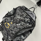Under Armour Unisex-Adult Utility Baseball Backpack Print, (002) Black / / Metallic Gold, One Size Fits All