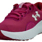 Under Armour Women's Charged Surge 4, (681) Shaded Fuchsia/Crimson Crest/White, 7, US