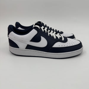 Nike Men's Court Vision Low Midnight Navy/White 12 Medium