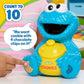 Sesame Street Cookie's Counting Jar, 12-Pieces, 20+ Phrases and Sounds, Learning and Education, Kids Toys for Ages 2 Up by Just Play