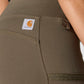 Carhartt Womens Force Lightweight (Plus Sizes) Leggings, Tarmac, XX-Large Tall US