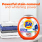 Tide Power PODS White Laundry Detergent Pacs, 63 Count, Brilliant Whitening + Color Protect