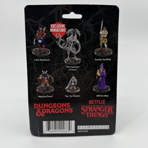 WizKids Stranger Things + D&D Minature Adventure Heroes Set