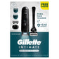 Gillette i7 Intimate Mens Premium Pubic Hair Trimmer, with Intimate Razor, Body Hair Trimmer for Men Grooming Kit