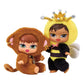 Bratz Bratziez Iconz Bestiez Plush Blind Box with Charm Clip and Accessory, Collectible Characters