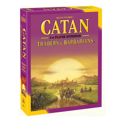 CATAN Traders & Barbarians Board Game 5-6 Player EXTENSION - Expand Your Epic CATAN Adventure! Strategy Game for Kids and Adults, Ages 12+, 3-6 Players, 90-120 Minute Playtime, Made by CATAN Studio