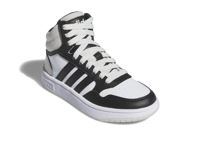 adidas Hoops 3.0 Sneaker, Orbit Grey/Black/White, 4 US Unisex Big Kid