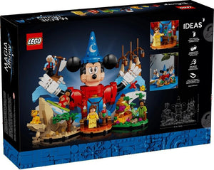 LEGO Ideas Magic of Disney Set #21352 – 1,103 Pieces, 9 Iconic Characters incl. First-Ever Belle Minifigure | Collectible Display Model for Adults | Disney Gift