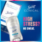 Secret Clinical Strength 100HR Sweat & Odor, Waterproof Soft Solid Antiperspirant Deodorant for Women, 3X Stress Protection, 72hr Sweat & Odor Protection, PH Balancing Minerals, 2.6 oz