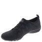 Skechers Women's Breathe Easy-Infi Knity Sneaker, Black, 9
