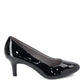LifeStride Womens Parigi Pumps Black Patent 11 M