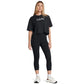 Under Armour Women's Motion Capri, (002) Black / / Jet Gray, 2X