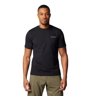Columbia Mens Thistletown Hills Short Sleeve T-Shirt, Black, Small