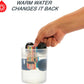 Hot Wheels Toy Monster Trucks, Color Reveal 1:64 Scale Vehicle with Clip-On Water Tank, Dunk in Water for Surprise (Styles May Vary)