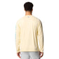 Columbia Men's PFG Terminal Tackle Long Sleeve Fishing Shirt, Lemon Wash/Blue Echo Logo, Small