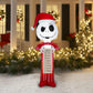 New Christmas Airblown Inflatables Yard Decoration Jack Skellington w/ Wish List Disney 5.5 ft