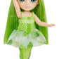 Rainbow High Littles Rainbow Fantasy Fairies + Pet – Emerald Green 5.5" Posable Small Doll & Fantasy Dragon Pet with Interchangeable Fairy Wings, Kids Gift 4+