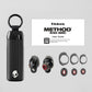 Skullcandy Method 540 ANC Wireless Earbuds, Sound by Bose, Bluetooth Headphones, Premium Noise Cancelling, Up to 40 Hours Battery, Skull AI Compatible, Microphone for iPhone Android - True Black