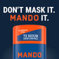 Mando Whole Body Deodorant For Men - Smooth Solid Stick - 72 Hour Odor Control - Aluminum Free, Baking Soda Free, Skin Safe - 2.6 ounce (Pack of 2) - Pro Sport