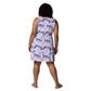 Columbia Women's Chill River Printed Dress, Snowdrift Pasteled, XX-Large