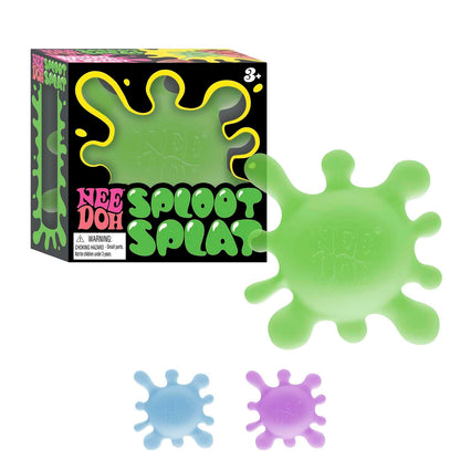 Schylling NeeDoh SplootSplat -The Splat that Sploots - Sensory Toy to Squish, Squeeze, and Pull - Color May Vary (1 Per Pack)